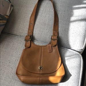 Coach vintage leather bag